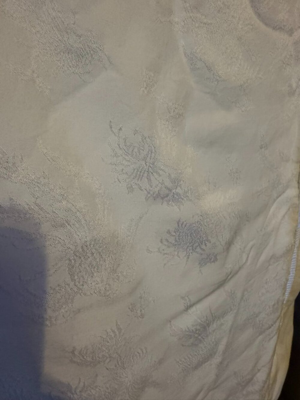 RW&CO White Jacquard Lace Sleeve Blouse - Picture 3 of 5